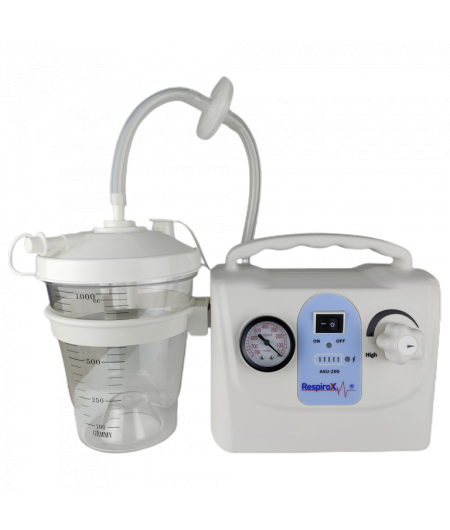 Respirox Asu-200 Bataryalı ve Sarjlı Aspiratör