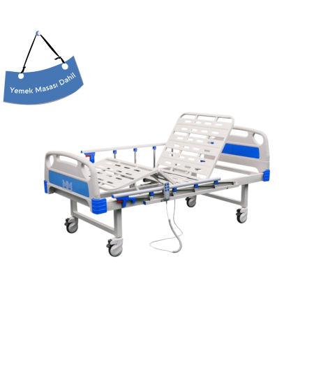 Respirox RYATM2 İki Motorlu 150KG Kapasiteli Tabanca Korkuluklu Hasta Yatağı