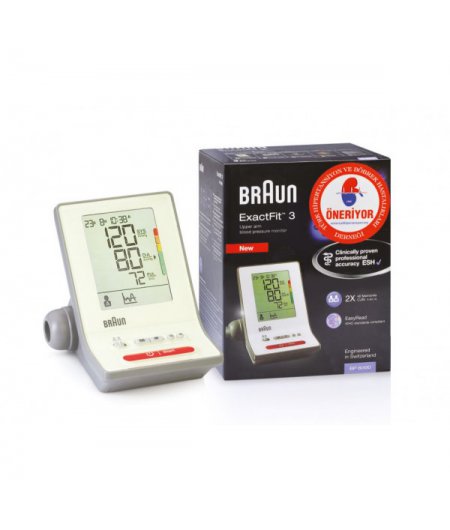 Braun BP 6000 Exactfit3 Koldan Tansiyon Aleti